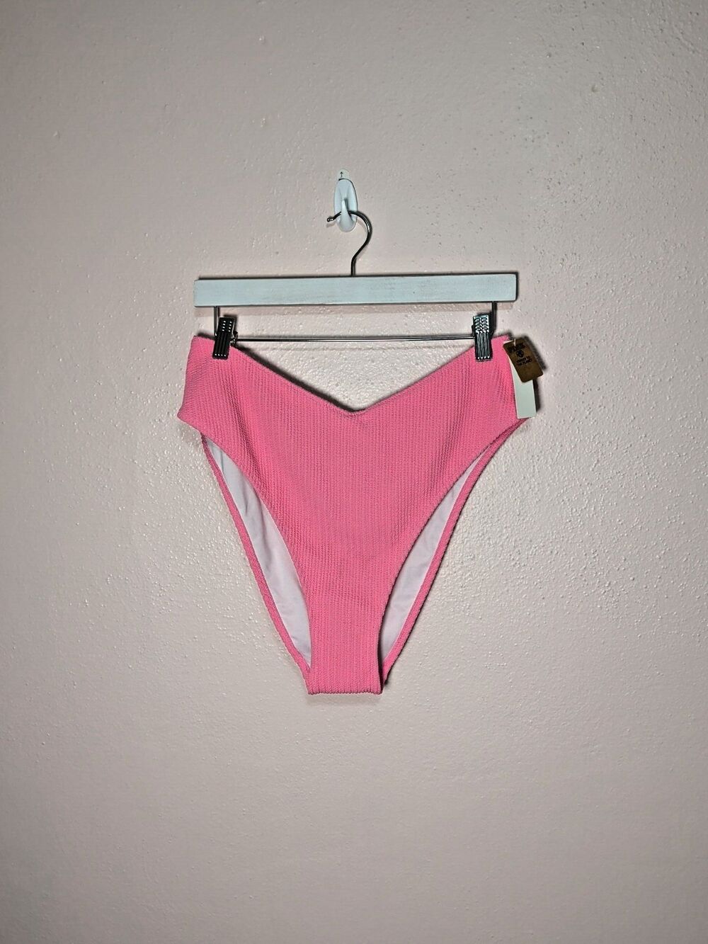 Victoria’s Secret Pink High Leg Cheeky Swim Suit Bikini Bottom Size XL NEW! - Picture 2 of 11